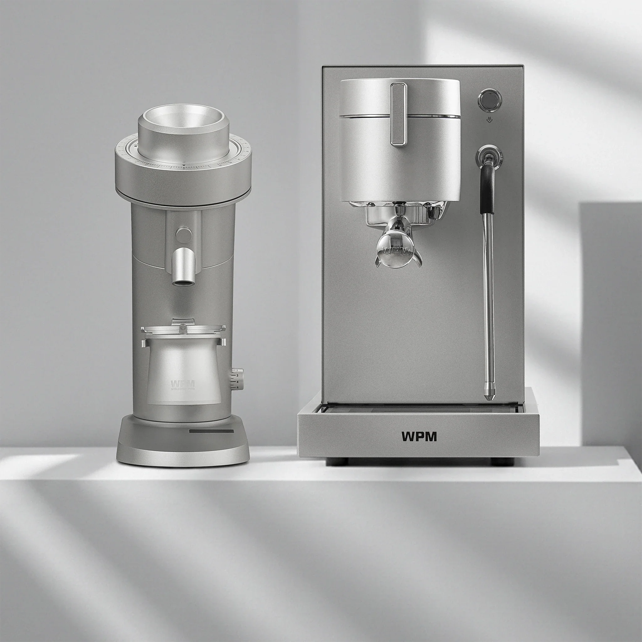 WPM KONOS — Koffiemolen met 71mm conische maalschijven voor enkelvoudige dosering