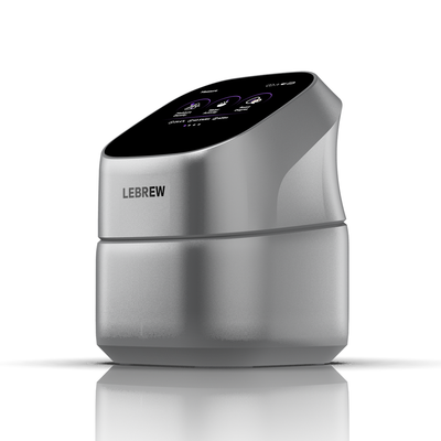 LeBrew RoastSee Fusion coffee analyzer device with sleek design and digital interface.