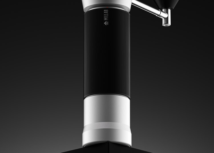 MILLAB M01 Manual Coffee Grinder Silver